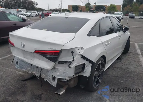 2024 Honda Civic Sport из США, поврежденный, VIN 2HGFE2F55RH582651